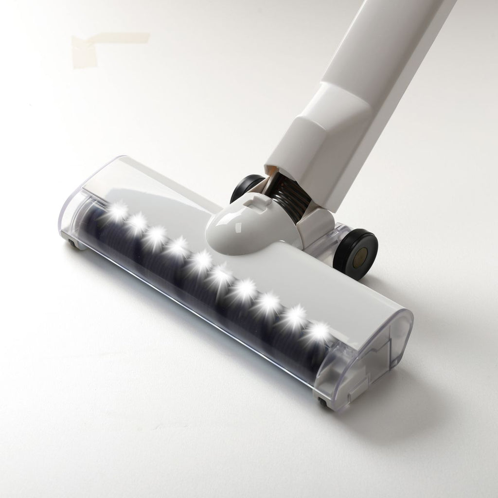 Doshisha Ultra-Lightweight Slim Vacuum Cleaner with Motorized Brush Head DSV-025CWH
